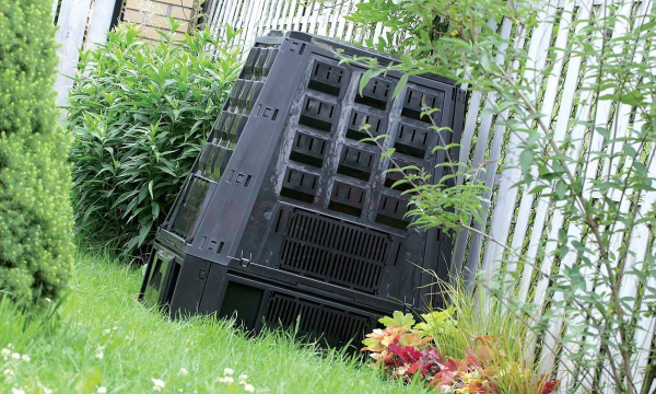 Компостер Evogreen на 630 литров чёрный [IKEV630C-S411]